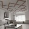 Ekena Millwork 638W x 638H x 14T Large Fowler Decorative Fretwork Wood Ceiling Panels, Walnut CELW60X60X0250FLRWA - alternate 10